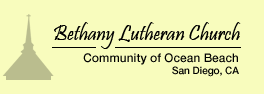 Bethany Lutheran Church - Ocean Beach, San Diego CA